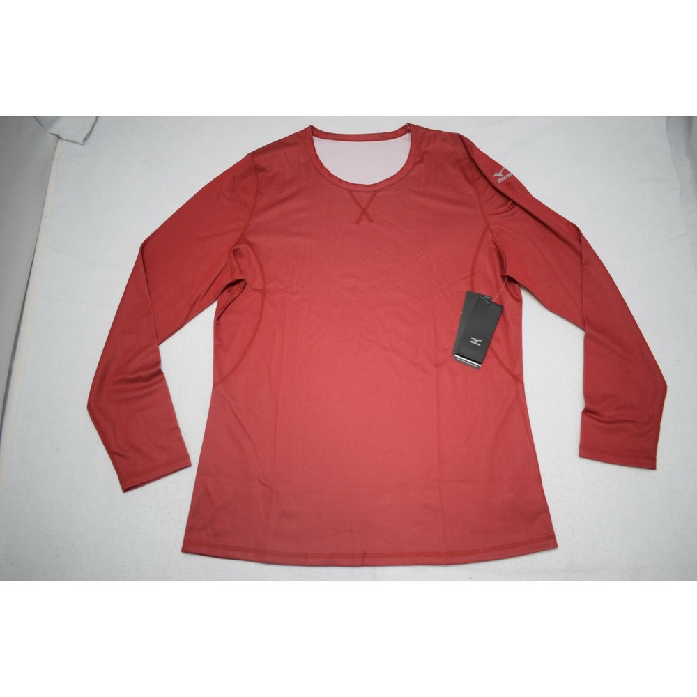 Mizuno Core Dual‎ Hybrid Top Reversible Wicking Long Sleeve Womens 2XL XXL NEW